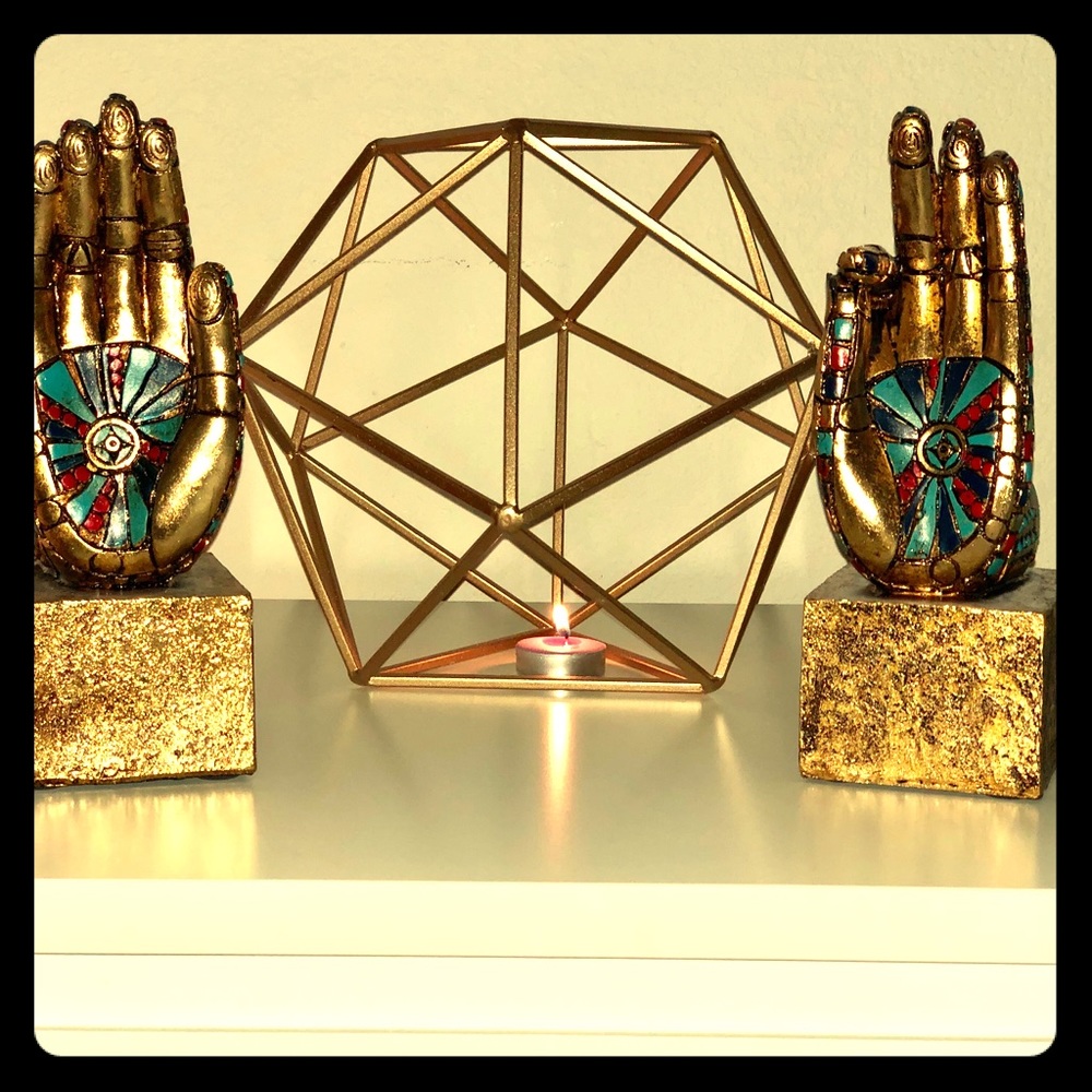 Buddha mudras hand sculpture